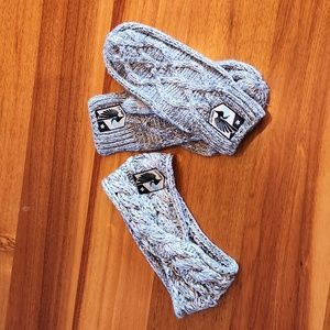 MN United mittens & headband